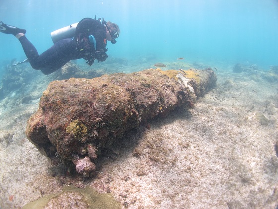 Scuba Diving from Casa De Campo Captain Kidd
